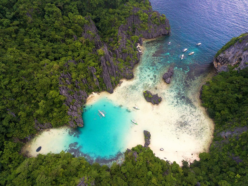 El Nido limestone cliffs, Palawan
